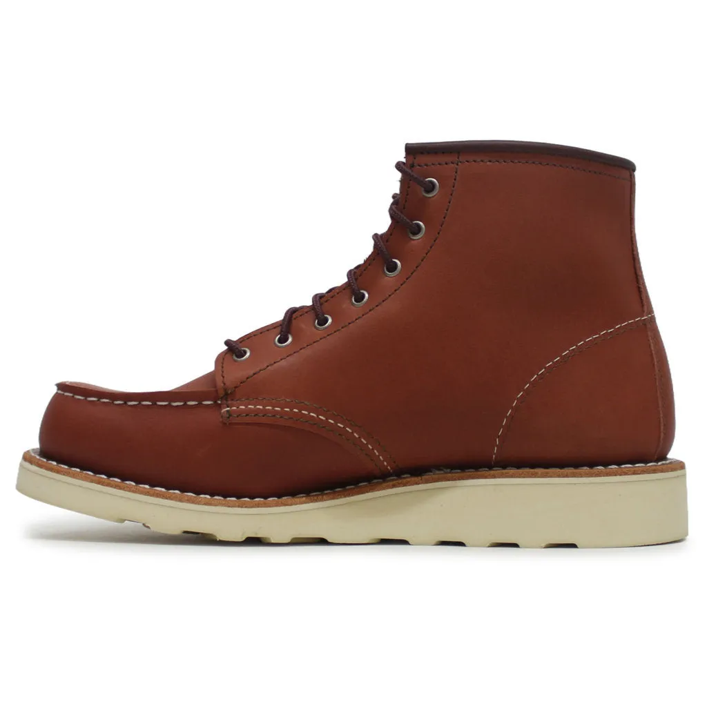 Red Wing Heritage Nubuck Leather 6 Inch Classic Women's Moc Toe Boots