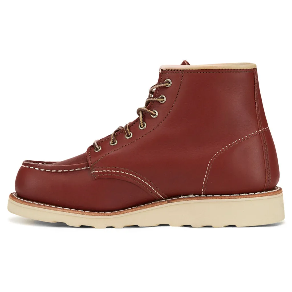 Red Wing Heritage Nubuck Leather 6 Inch Classic Women's Moc Toe Boots