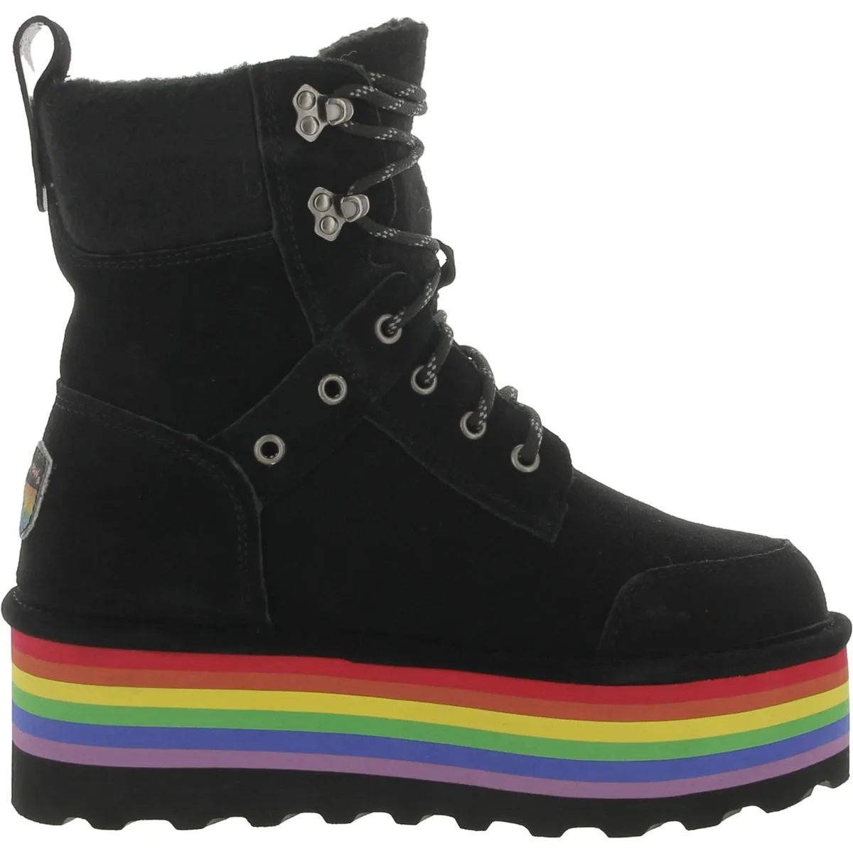 Retro Alicia Womens Sheepskin Cold Weather Shearling Boots