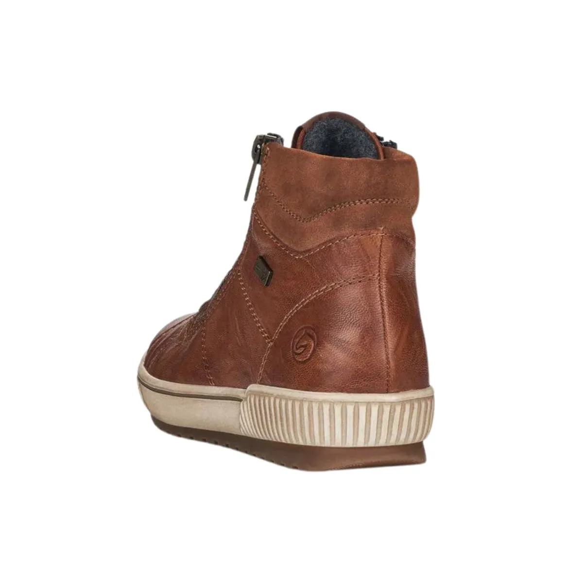 Rieker Women's D0772-22 Cuoio Leather Waterproof