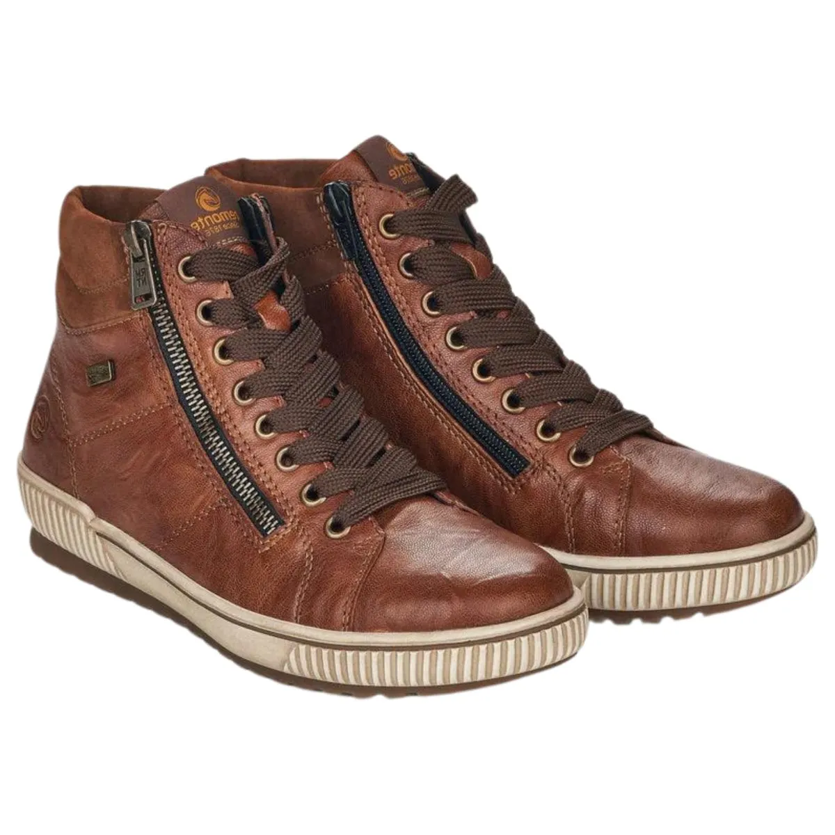 Rieker Women's D0772-22 Cuoio Leather Waterproof