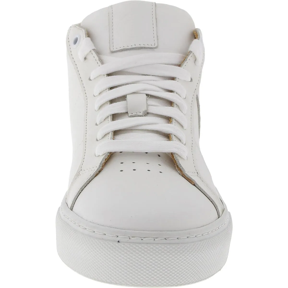 ROYALE HIGH Womens Lace-Up Leather High-Top Sneakers