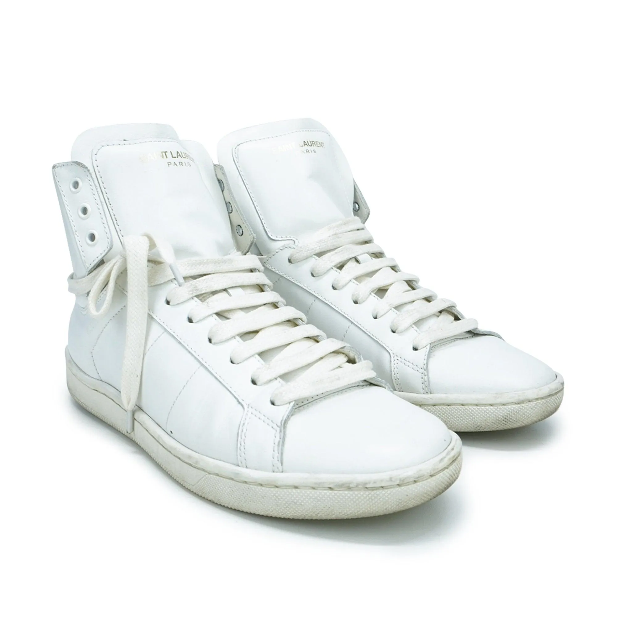 Saint Laurent High-Top Sneakers - Women's 35