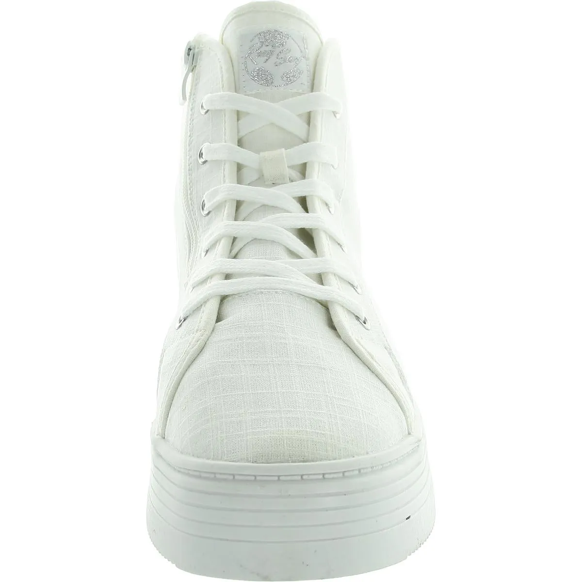 Sheilahh Womens Canvas Lifestyle High-Top Sneakers