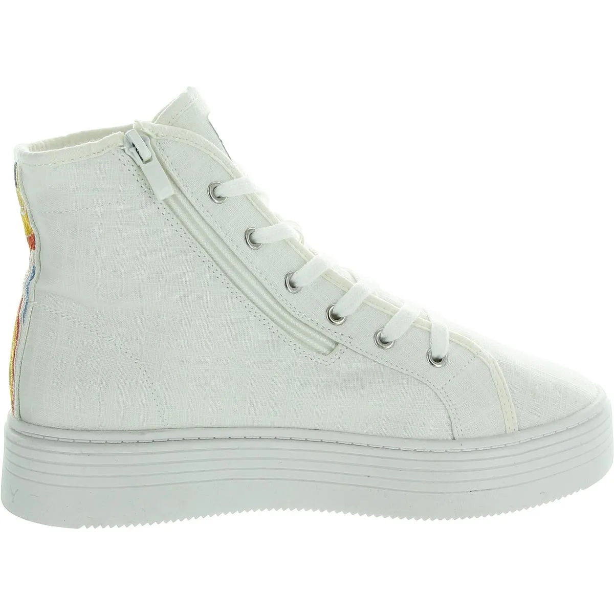 Sheilahh Womens Canvas Lifestyle High-Top Sneakers