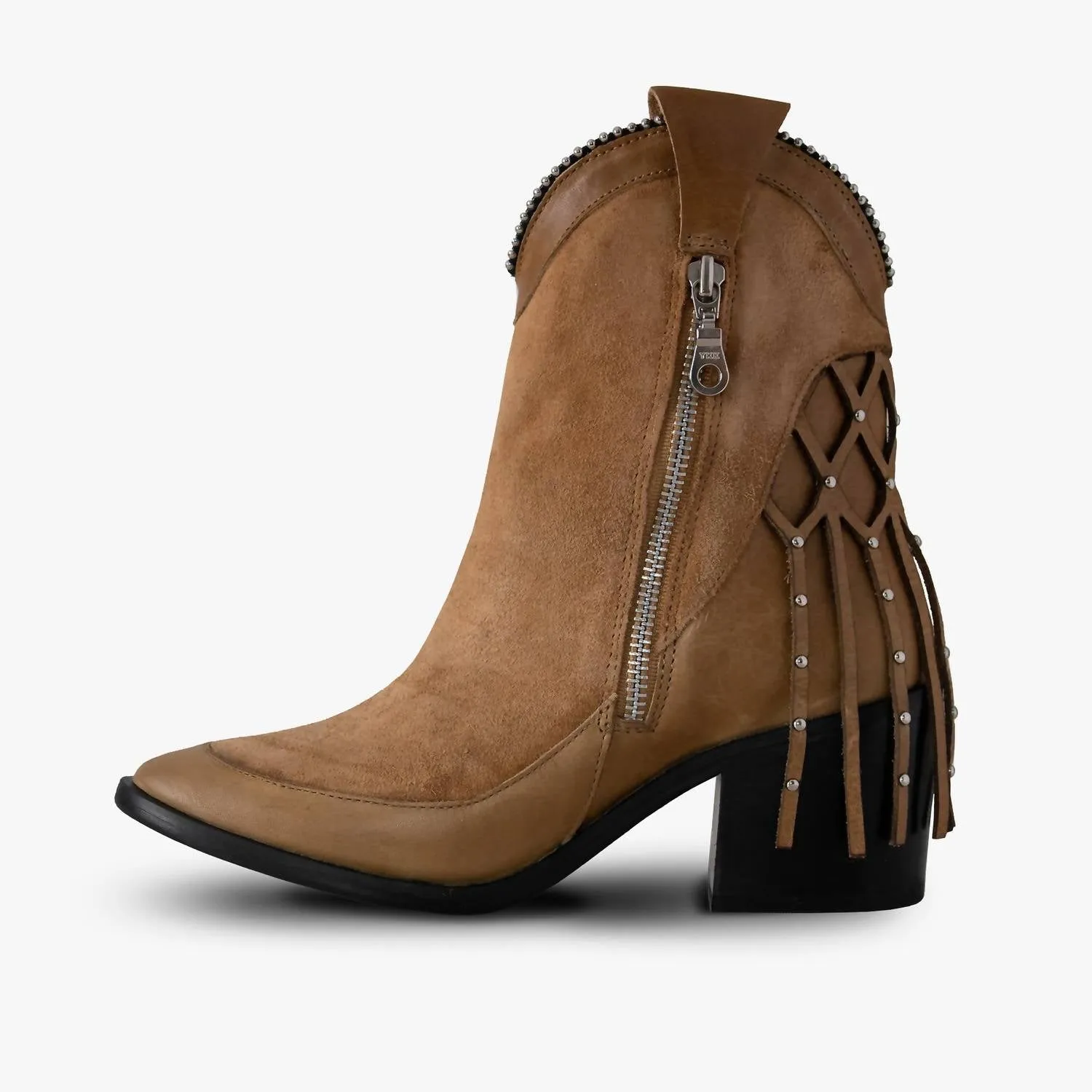 Short Boots In Camel