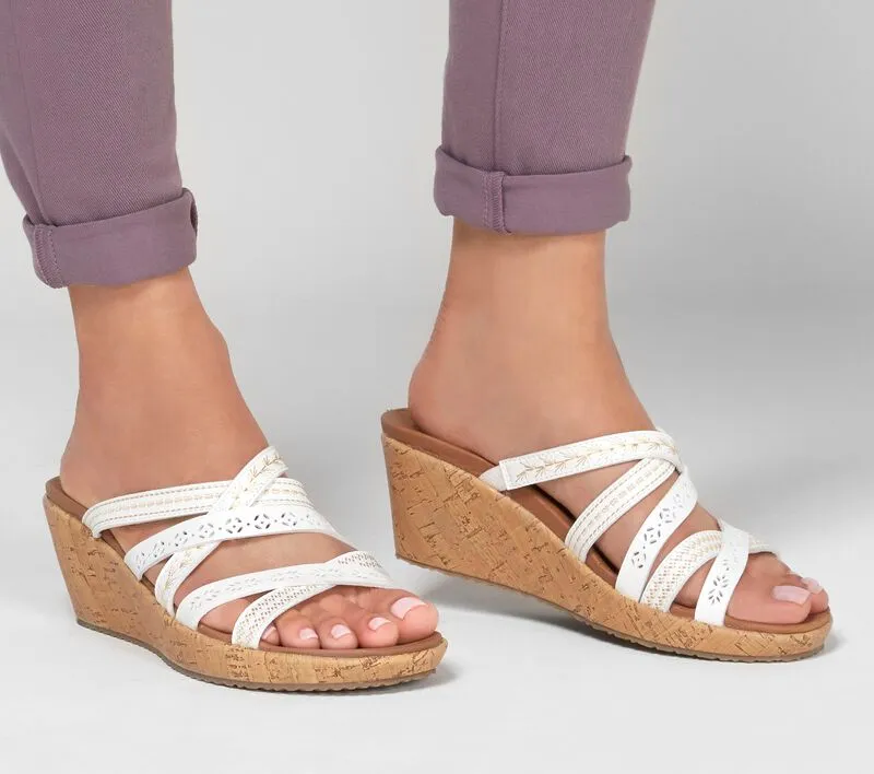 Skechers Ladies Beverless Tiger Posse Sandal