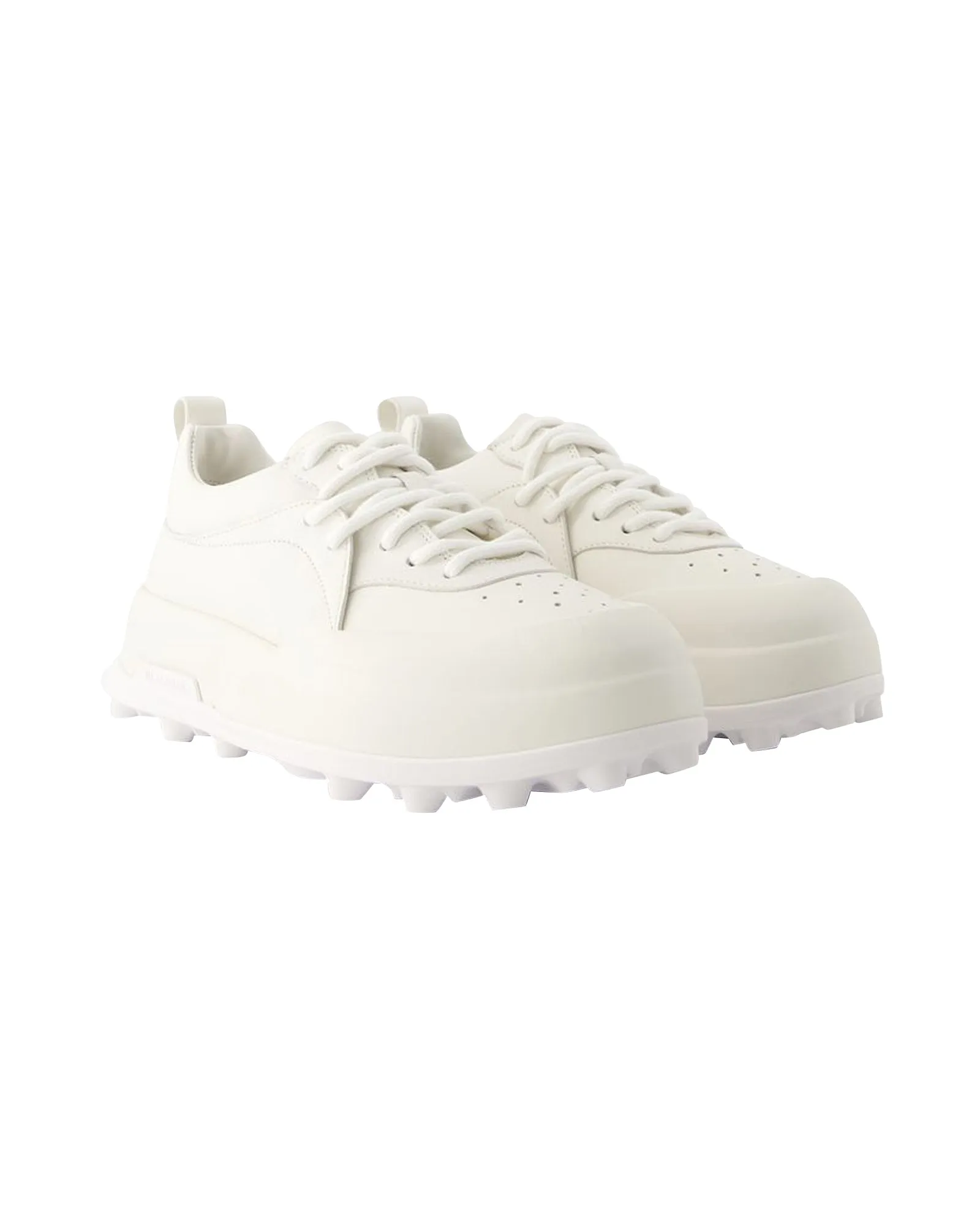Sneakers - Jil Sander - Leather - Porcelain