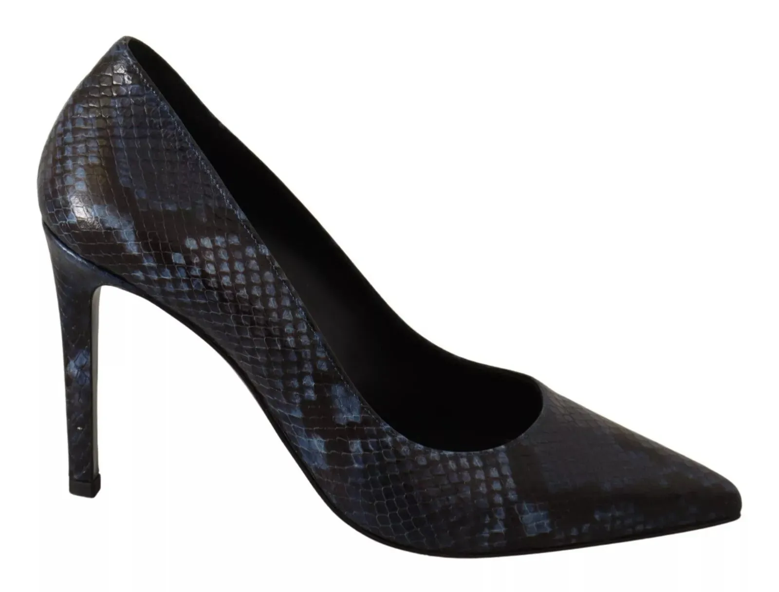 Sofia Snake Skin Leather Stiletto High Heels Pumps Women's Shoes (Pre-Owned)