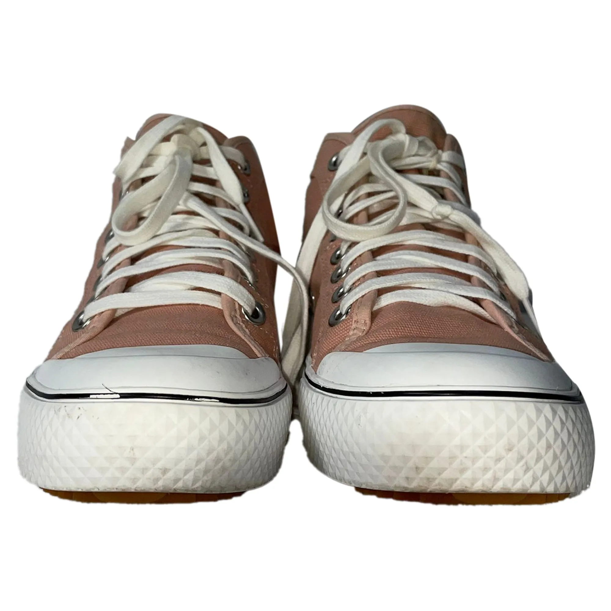 Stella McCartney High Top Sneakers in Pink Canvas