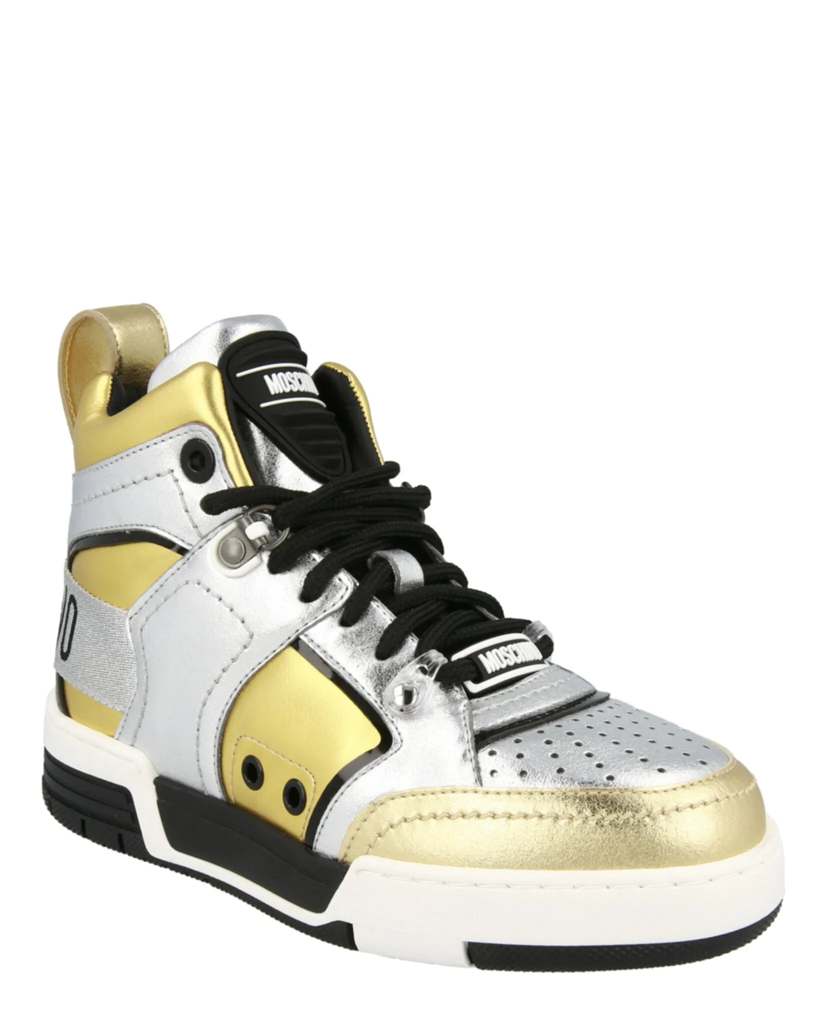 Streetball Asymmetrical High-Top Sneakers