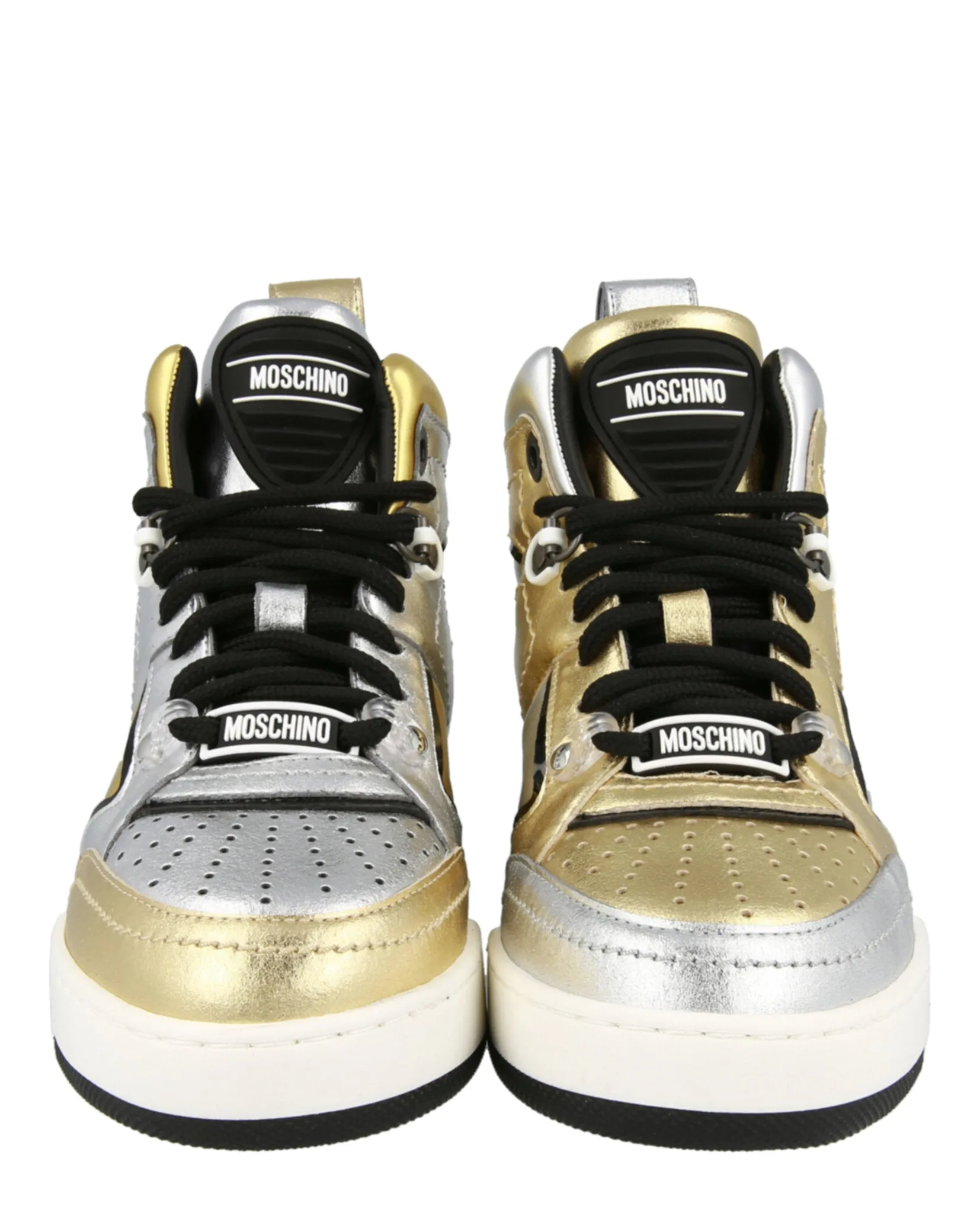 Streetball Asymmetrical High-Top Sneakers