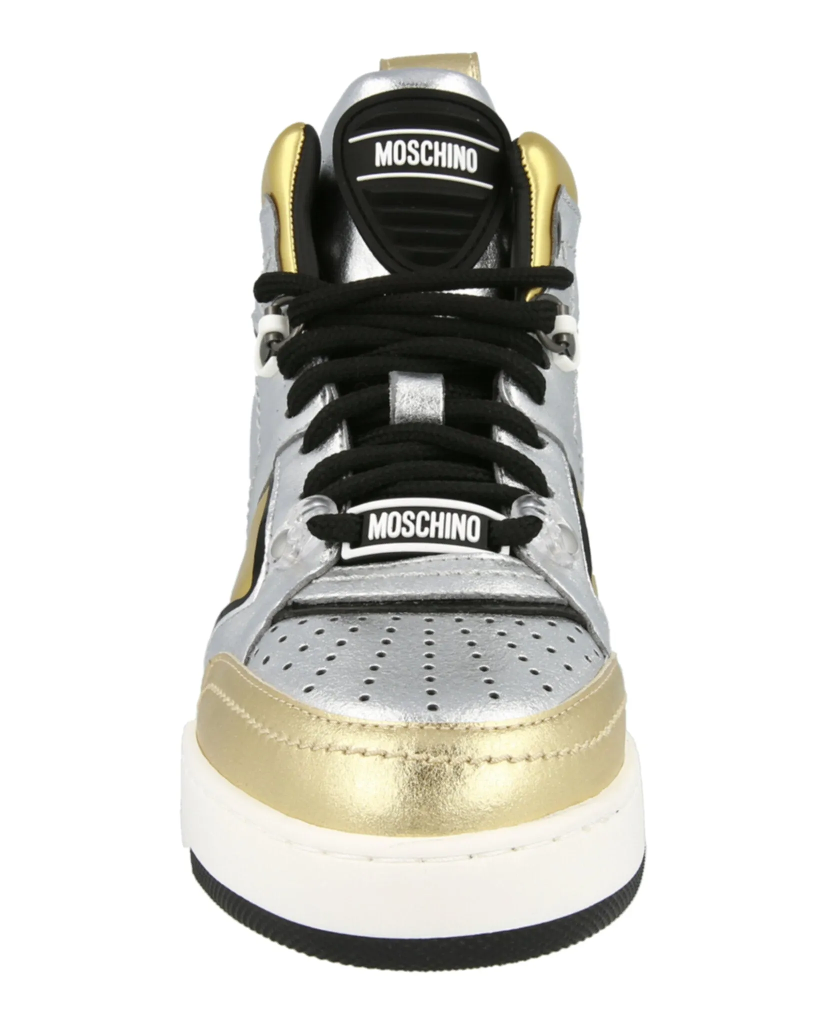 Streetball Asymmetrical High-Top Sneakers