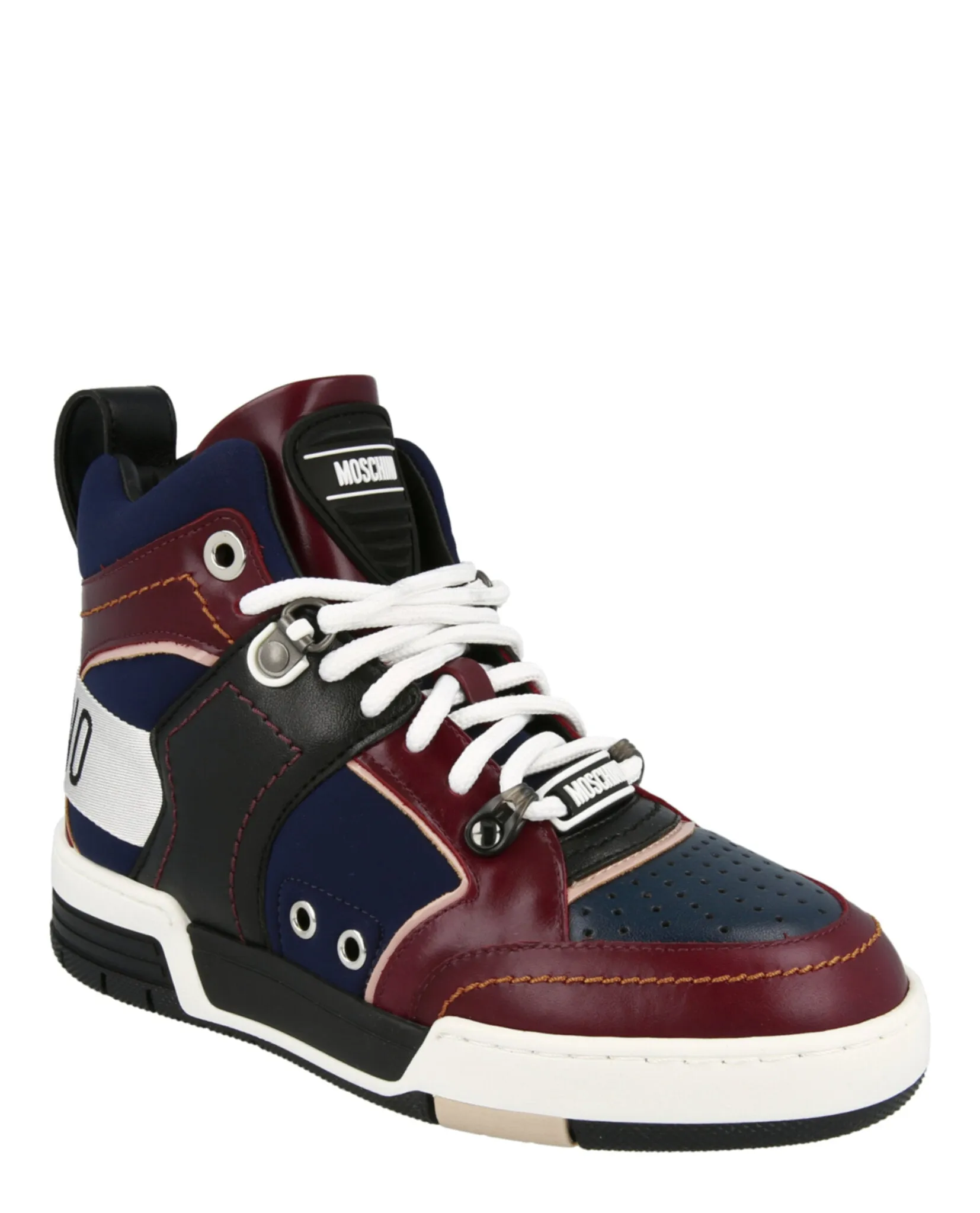 Streetball Asymmetrical High-Top Sneakers