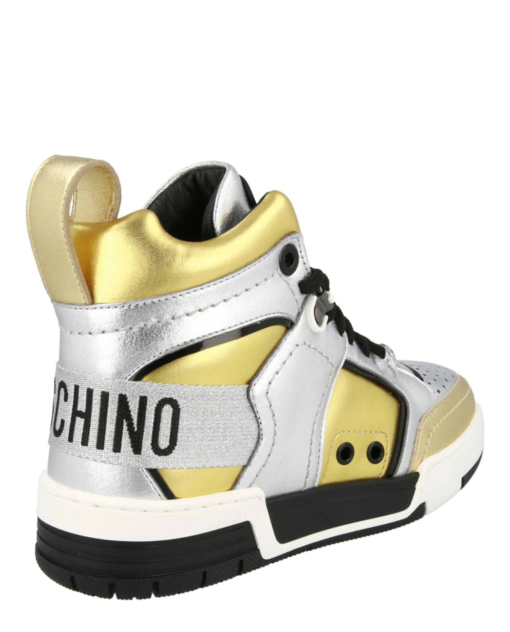 Streetball Asymmetrical High-Top Sneakers