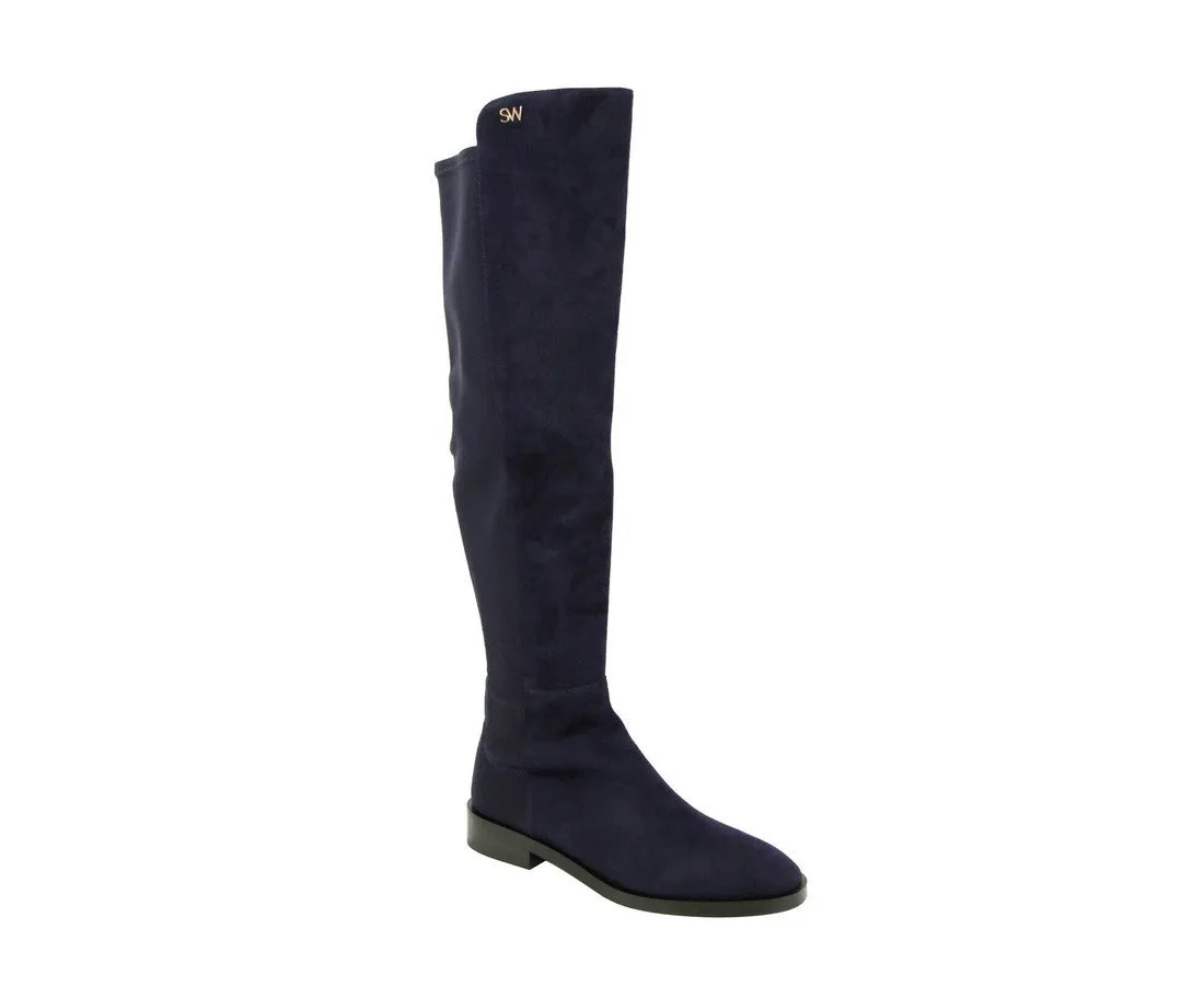 Stuart Weitzman Women's Suede With Logo Over The Knee Boots