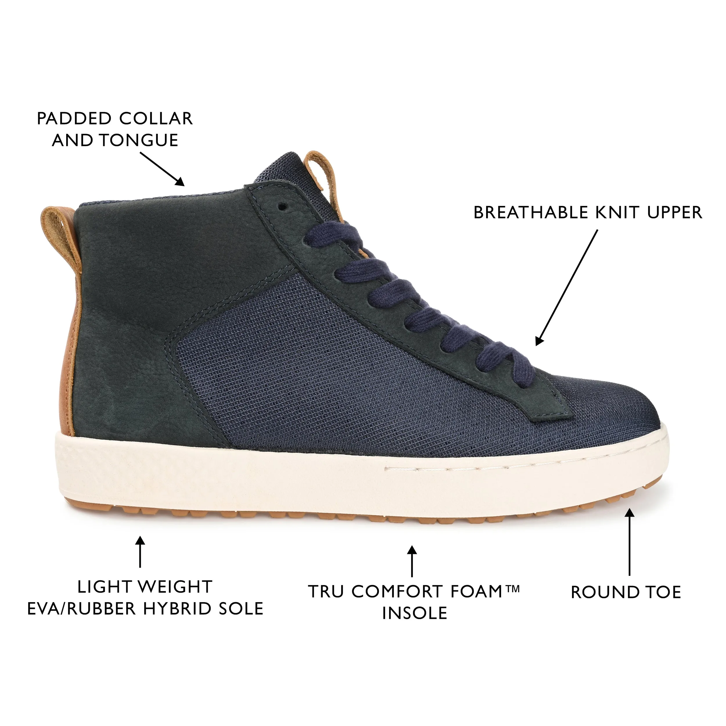 Territory Carlsbad Knit High Top Sneaker