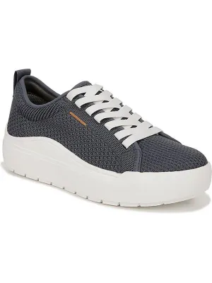 Time off Womens Faux Leather Lace Up High-Top Sneakers