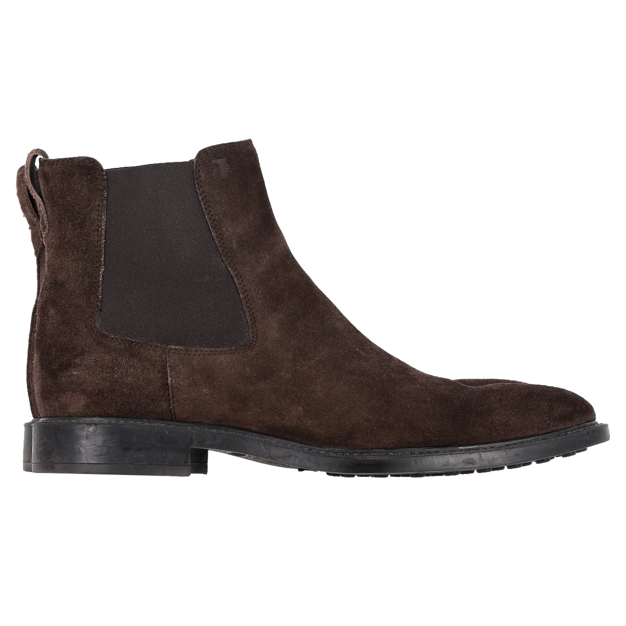 Tod's Chelsea Boots in Brown Suede