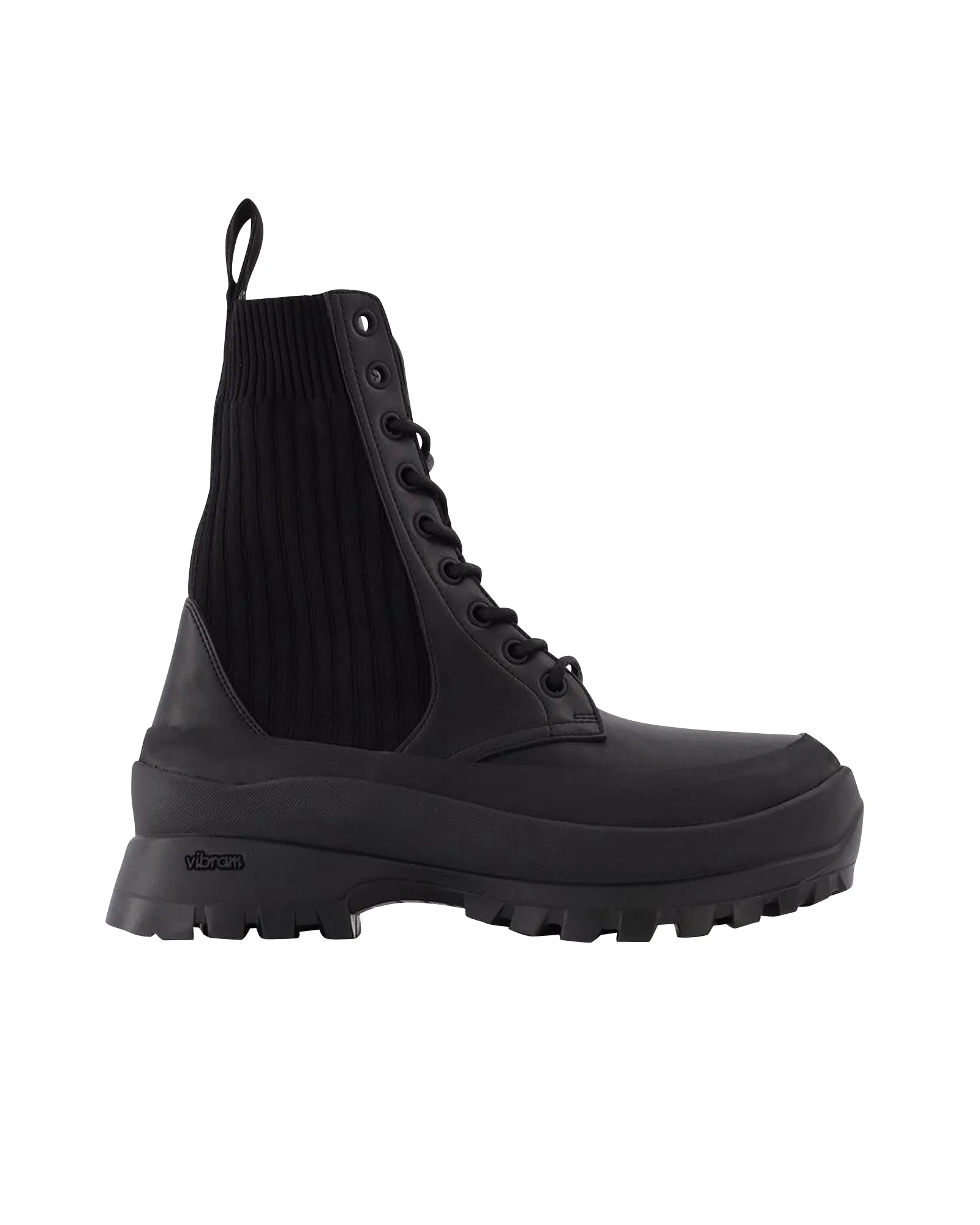 Trace Sm35A Boots in Black leather