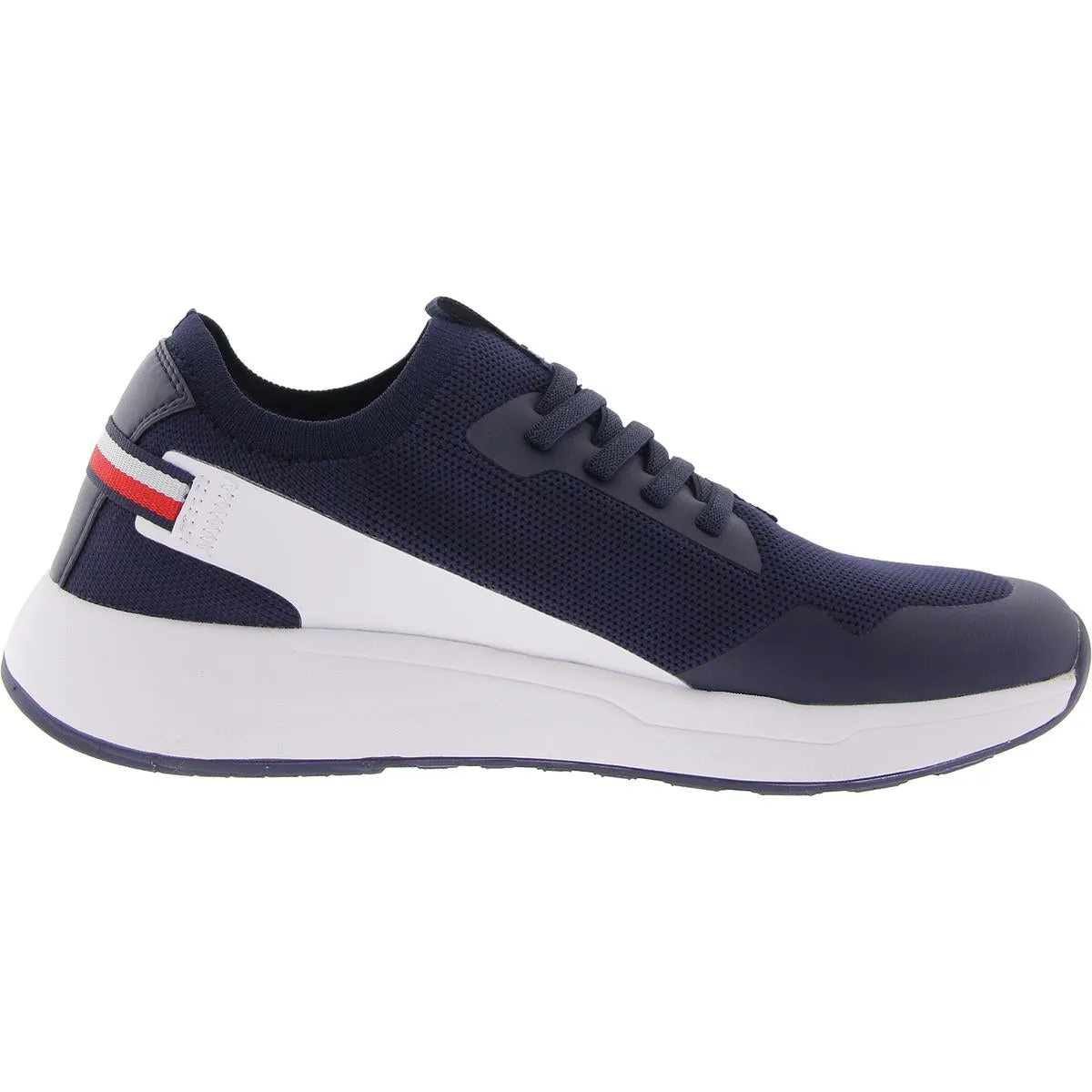 TWAROSA Womens Two Tone Manmade Slip-On Sneakers