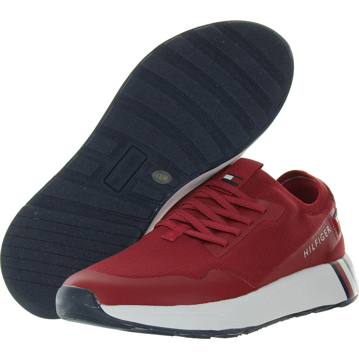 TWAROSA Womens Two Tone Manmade Slip-On Sneakers