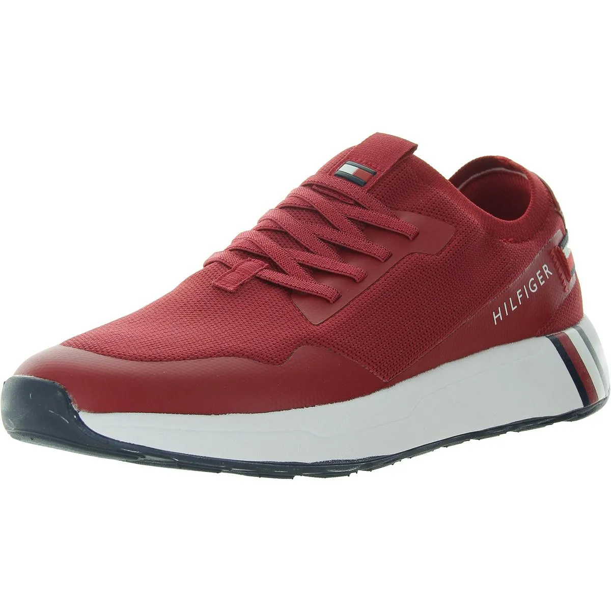 TWAROSA Womens Two Tone Manmade Slip-On Sneakers