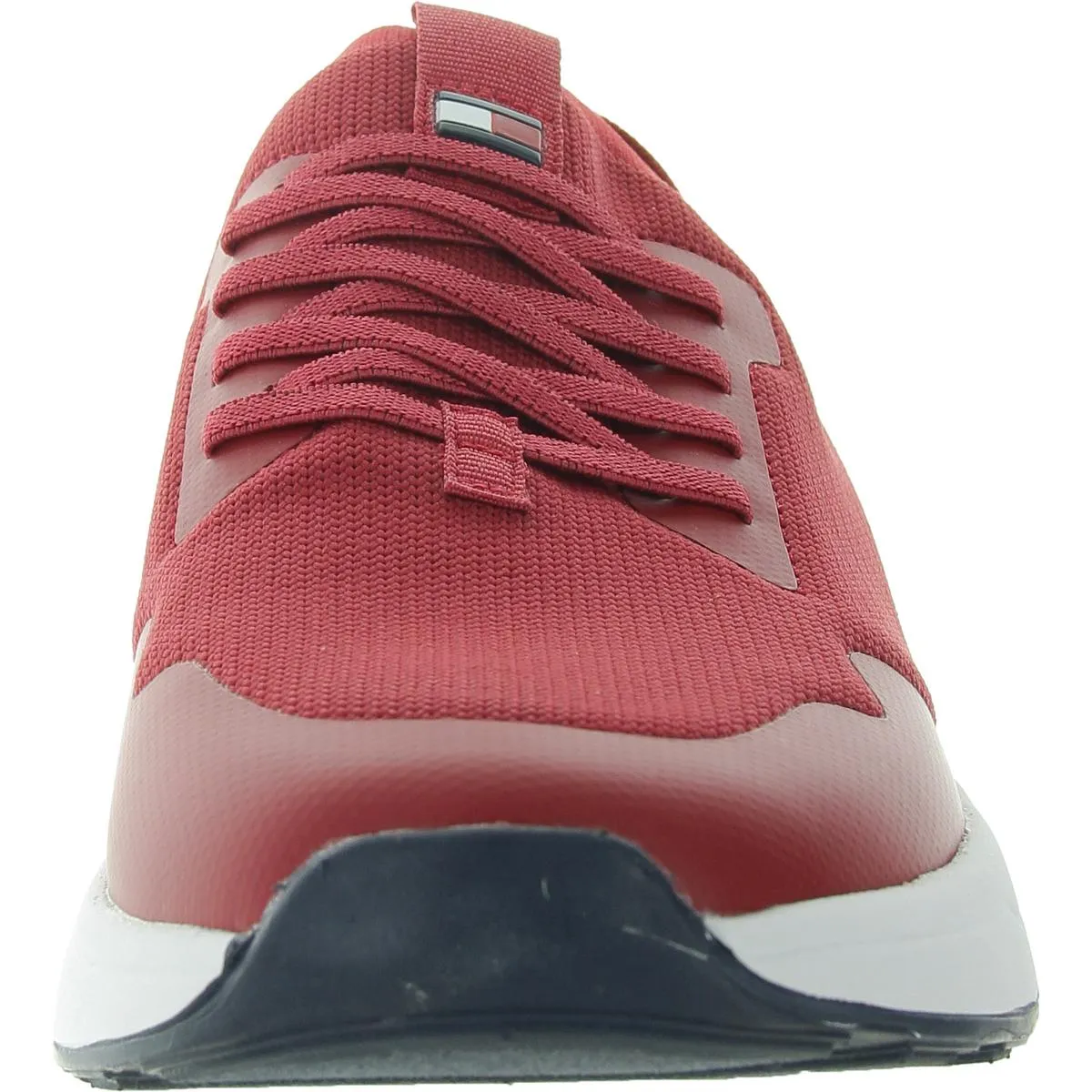 TWAROSA Womens Two Tone Manmade Slip-On Sneakers