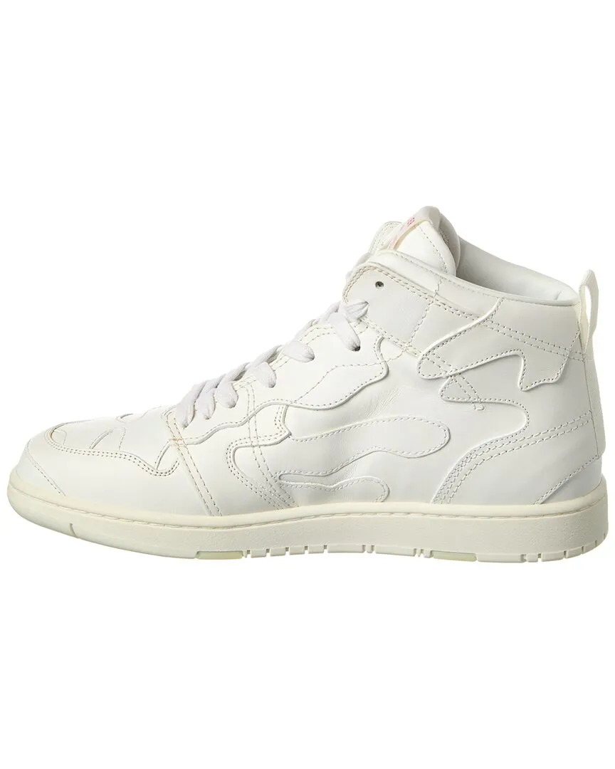 Valentino Atelier Leather High-Top Sneaker