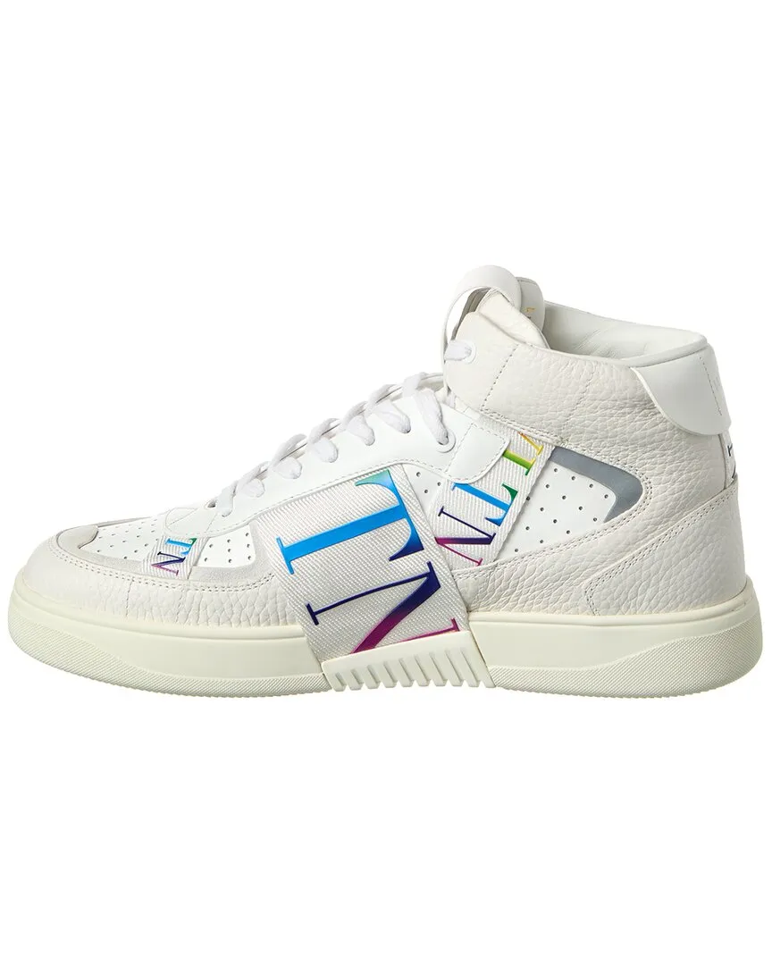 Valentino VLTN Leather High-Top Sneaker
