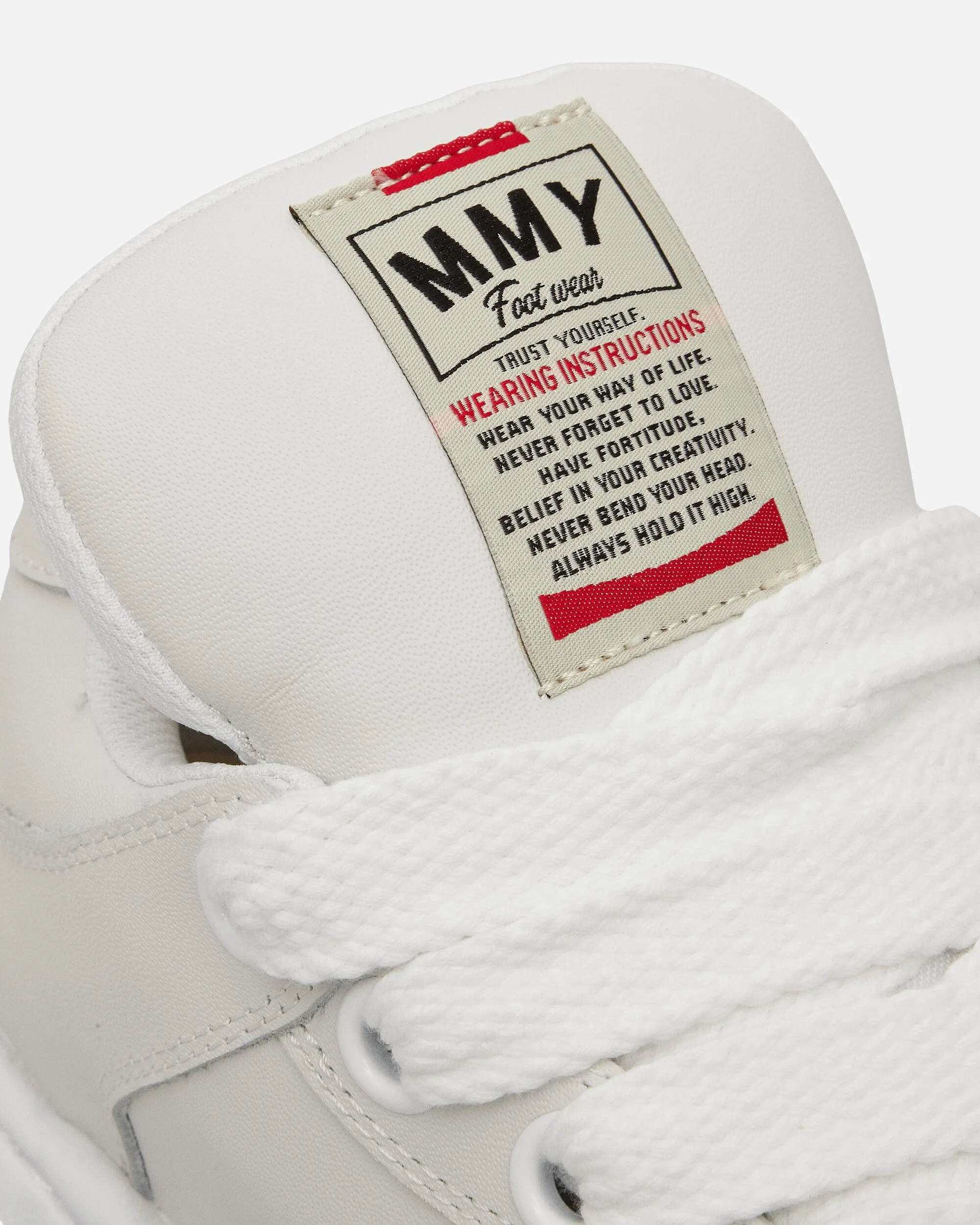 Wayne Puffer OG Sole Leather Low Sneakers White