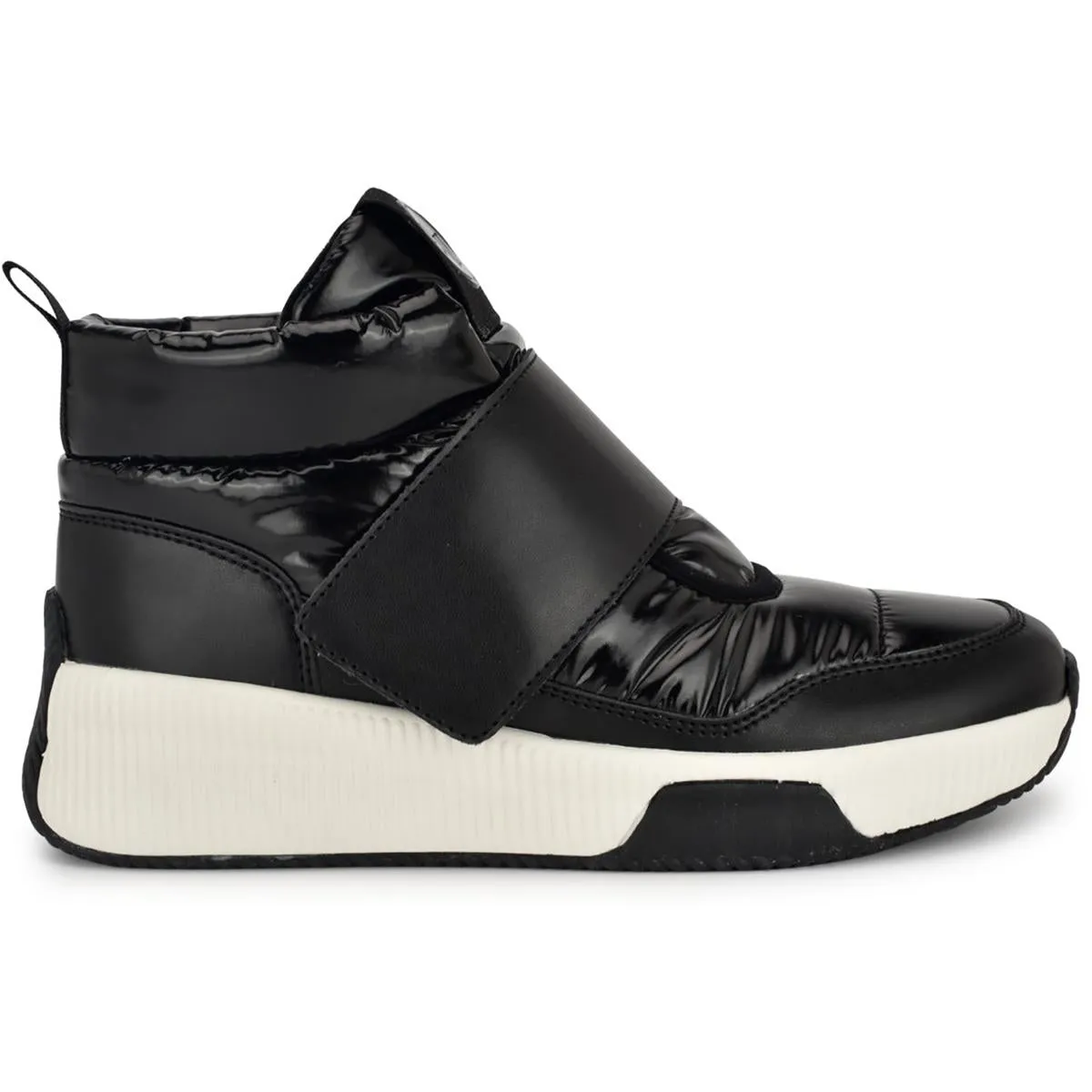 WNTUMBLE3 Womens Logo Manmade High-Top Sneakers