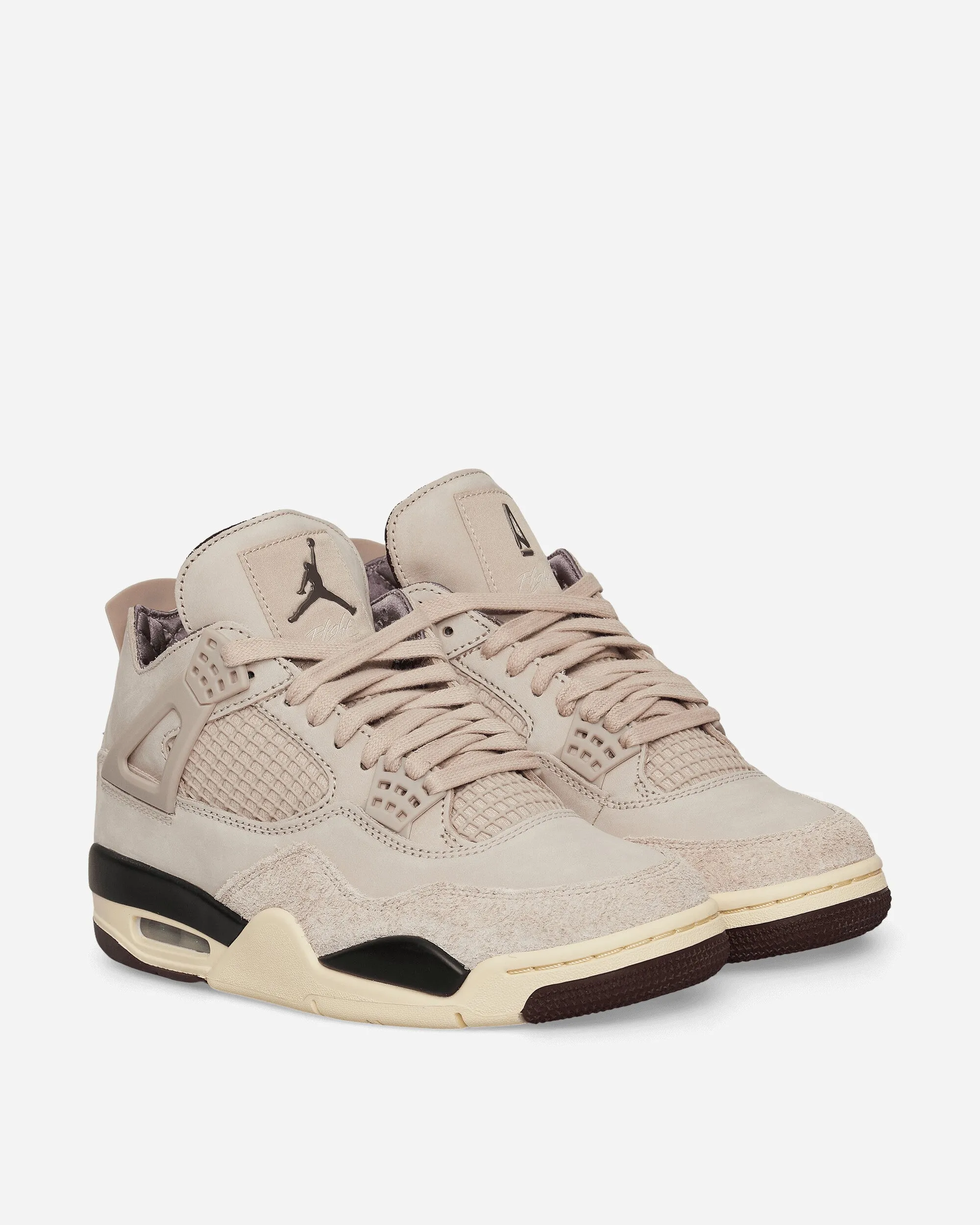 Women's A Ma Maniére Air Jordan 4 Sneakers Fossil Stone / Metallic Pewter