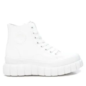 Women's Casual High Top Sneakers In White
