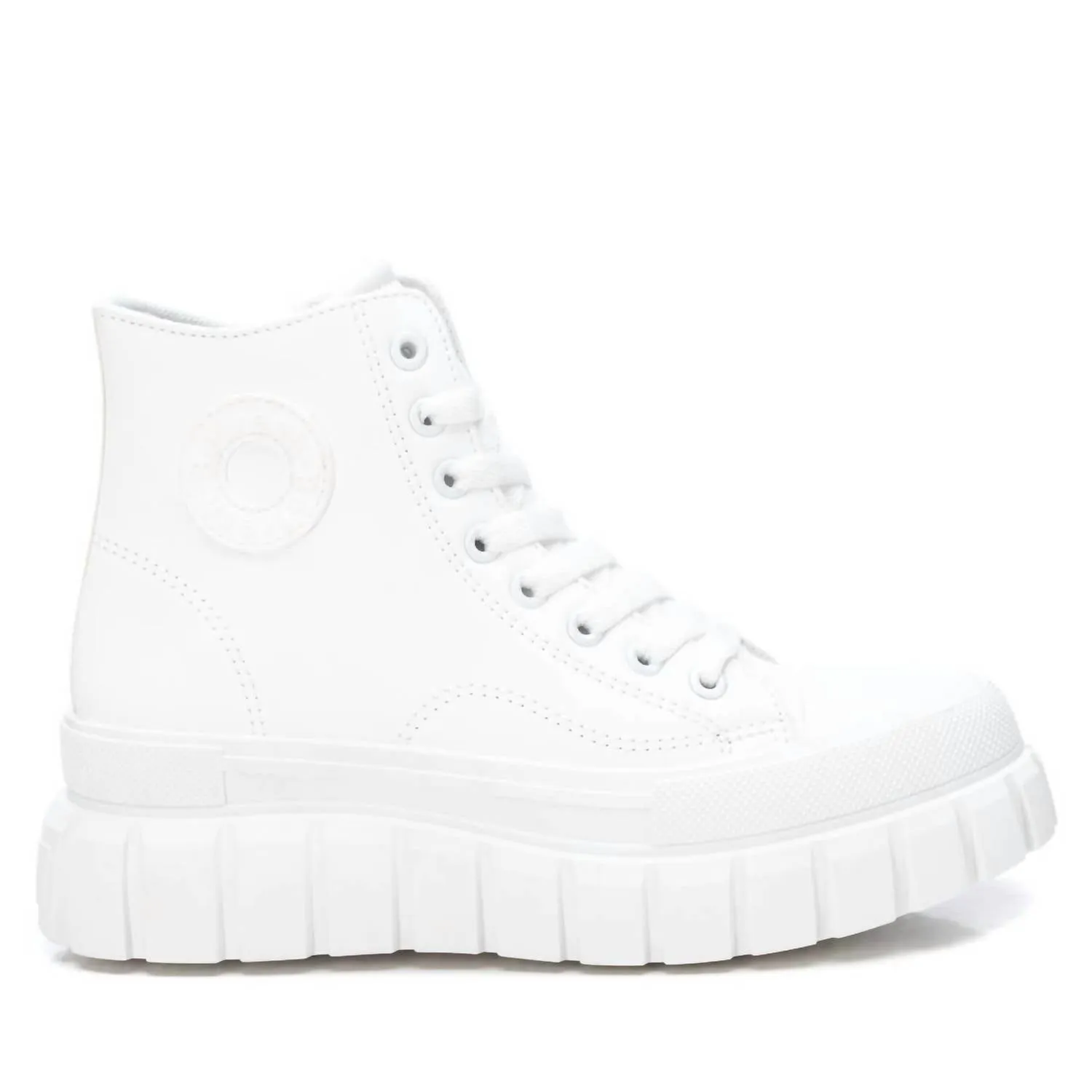 Women's Casual High Top Sneakers In White