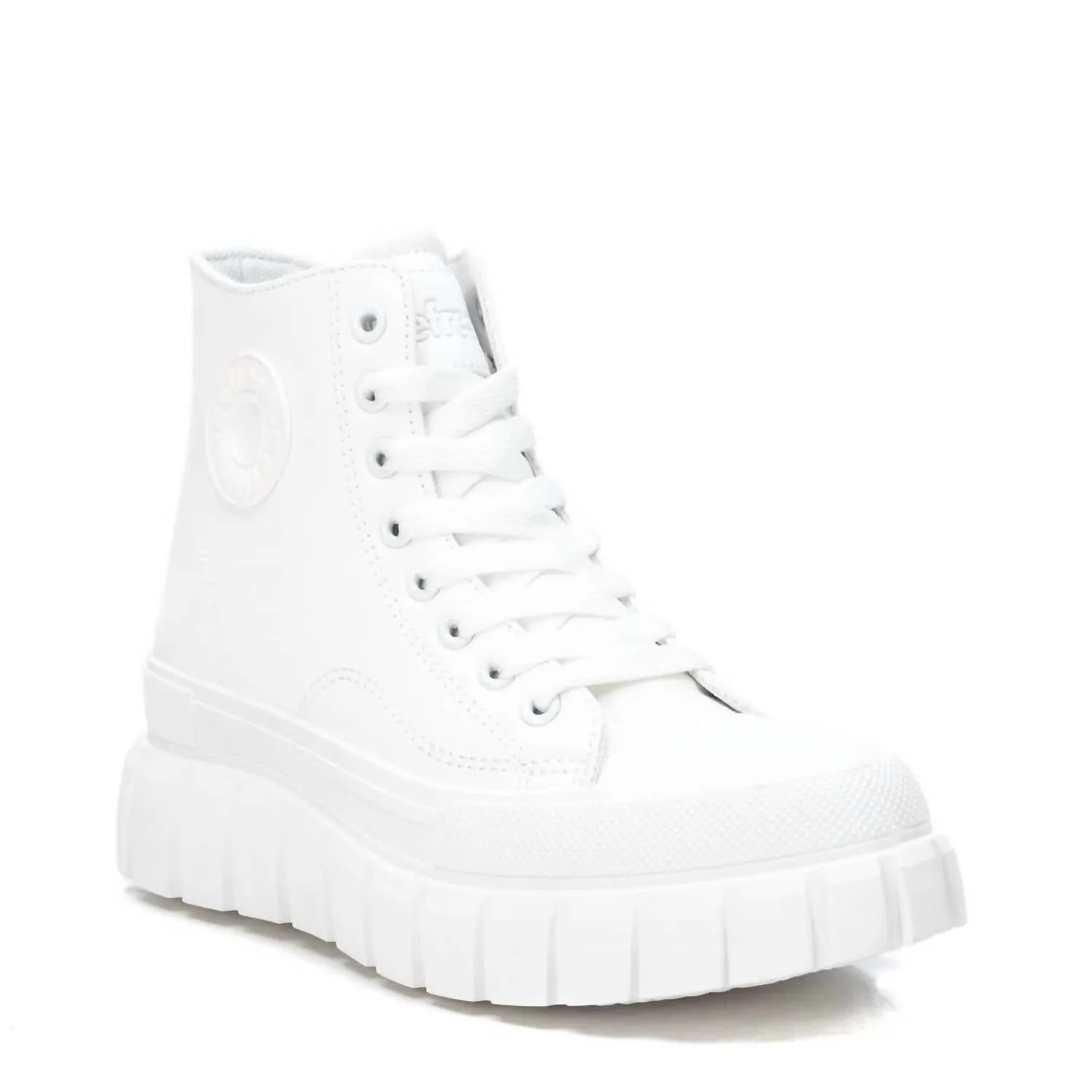 Women's Casual High Top Sneakers In White
