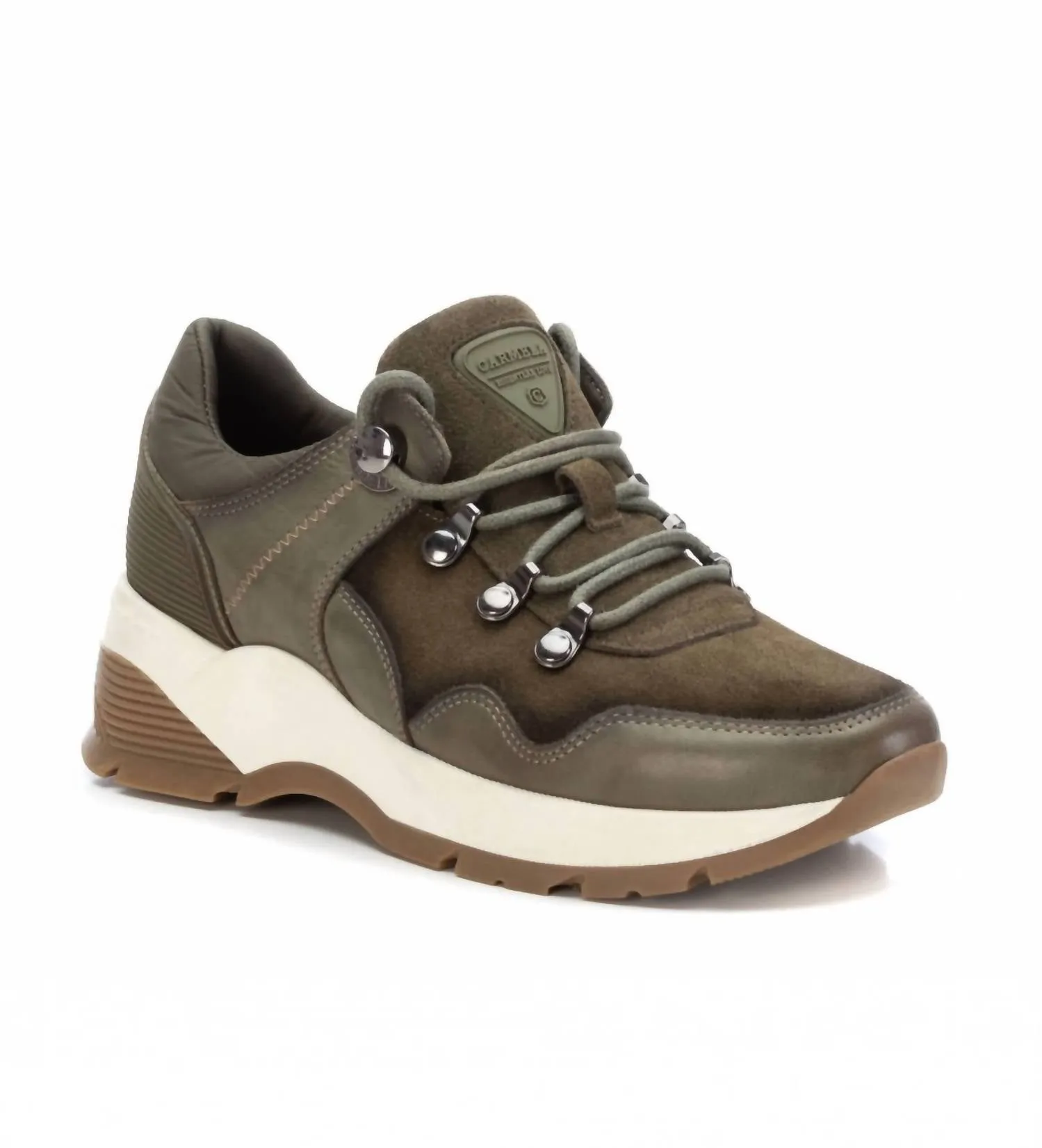 Women's Casual Sneakers In Khaki