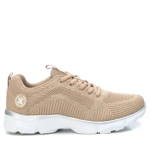 Women's Casual Sport Sneakers In Beige