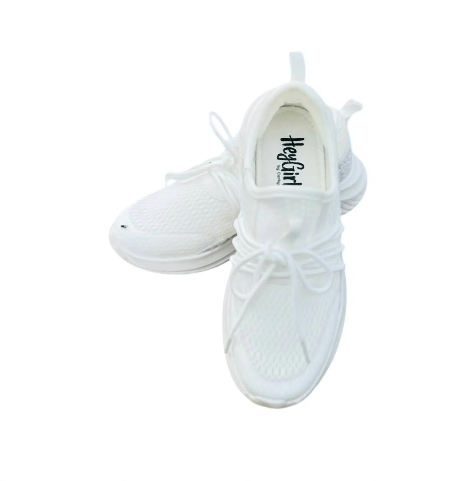 Women's Chunky Soft Serve Sneaker In White Glitter