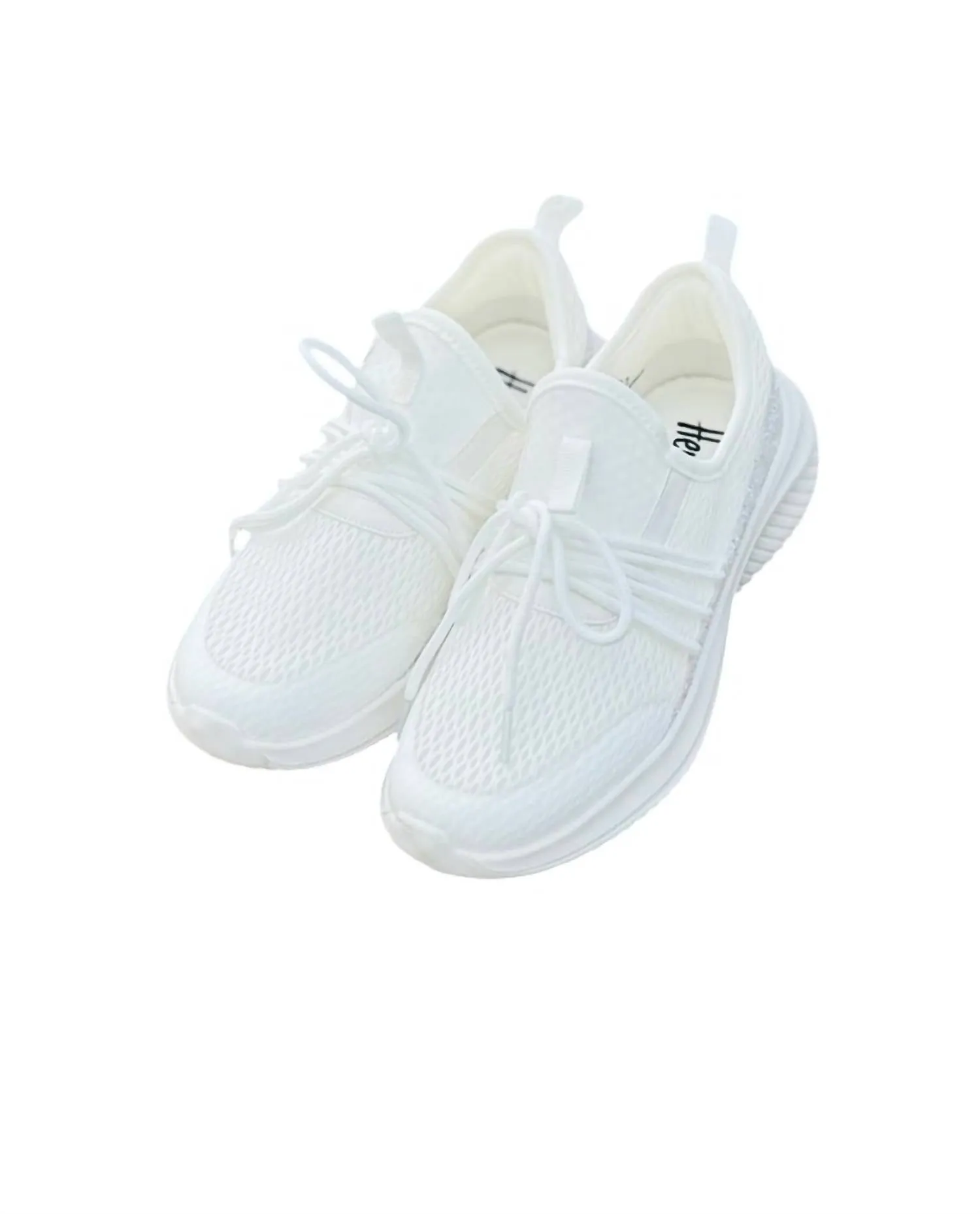Women's Chunky Soft Serve Sneaker In White Glitter