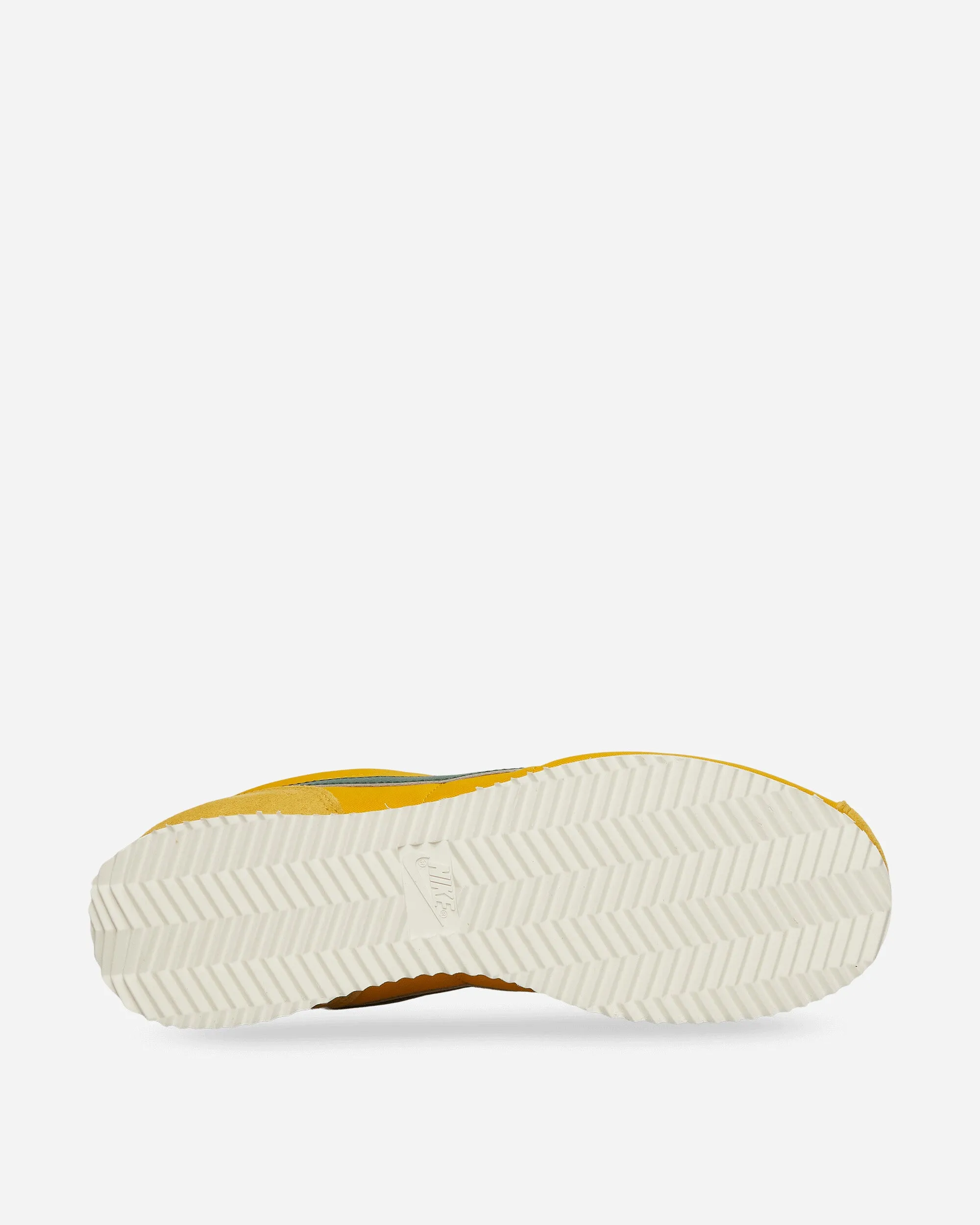 Women's Cortez Textile Sneakers Yellow Ochre / Gorge Green