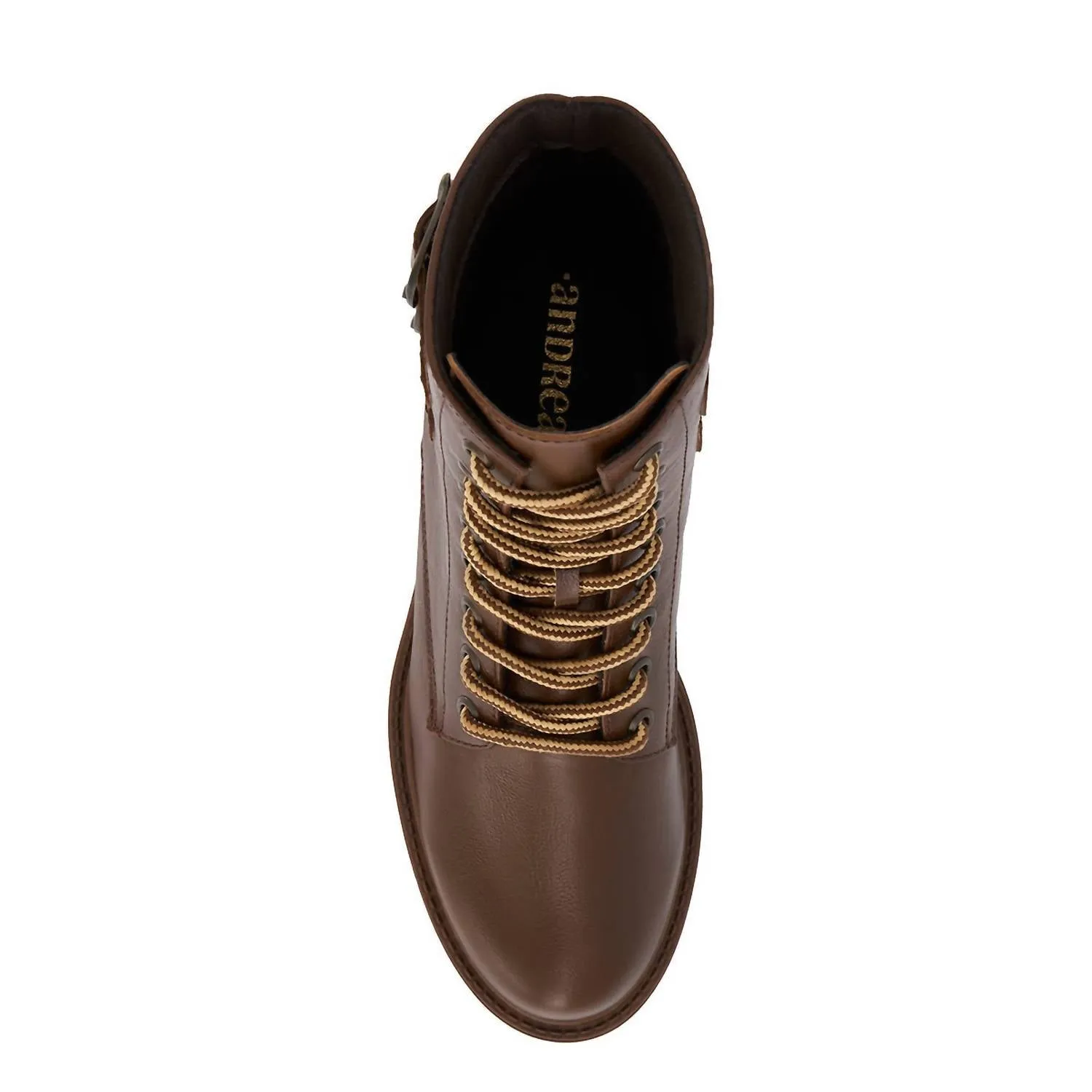 Women's Derby Boots In Brown