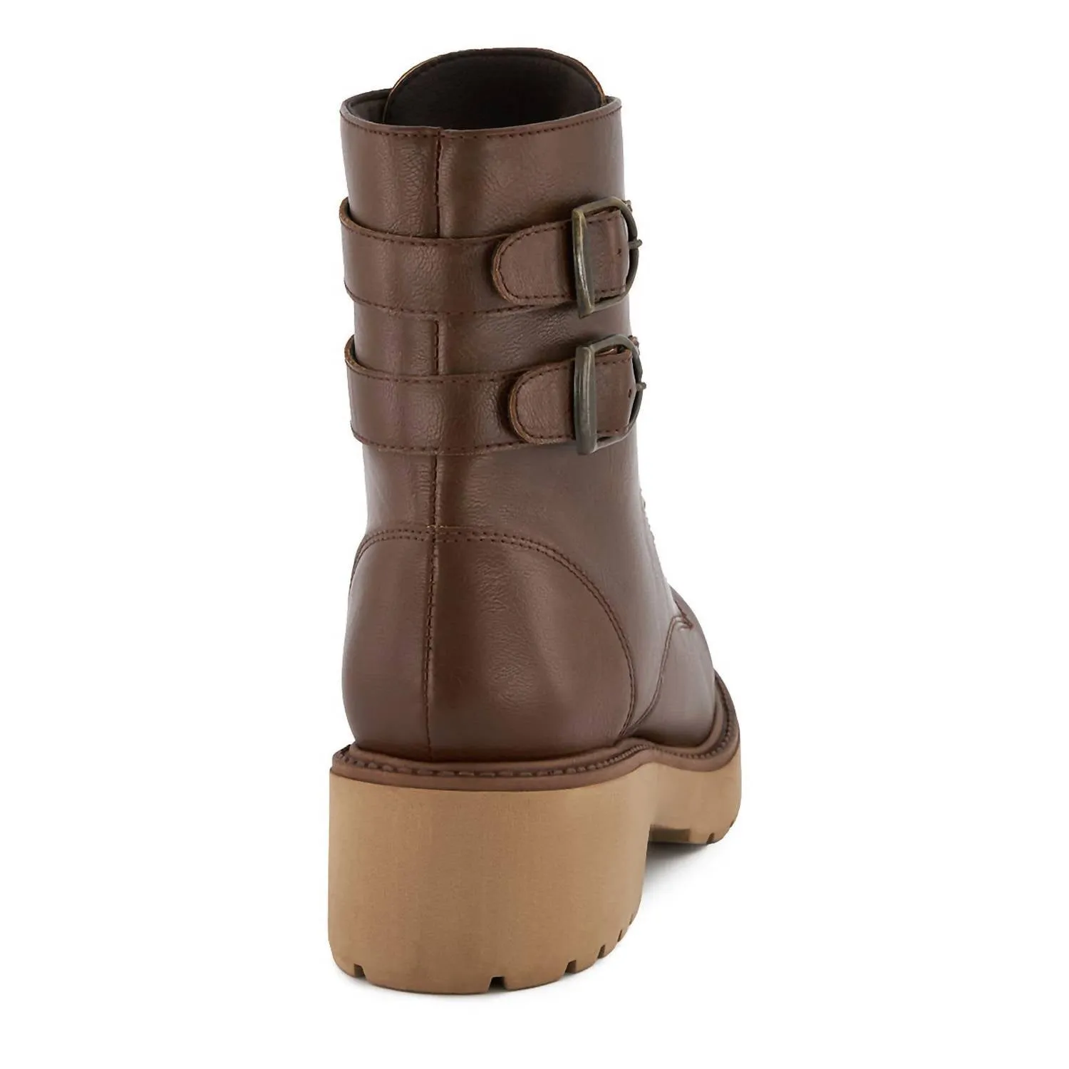 Women's Derby Boots In Brown