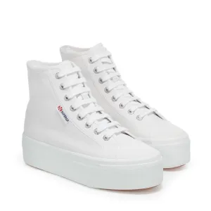 Women's High Top Sneakers In White