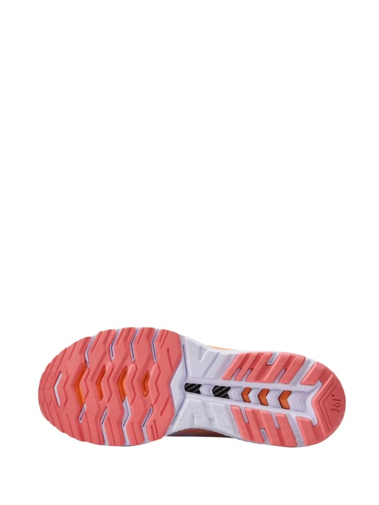 Women's Kairos Running Shoes - Medium Width In White,georgia Peach