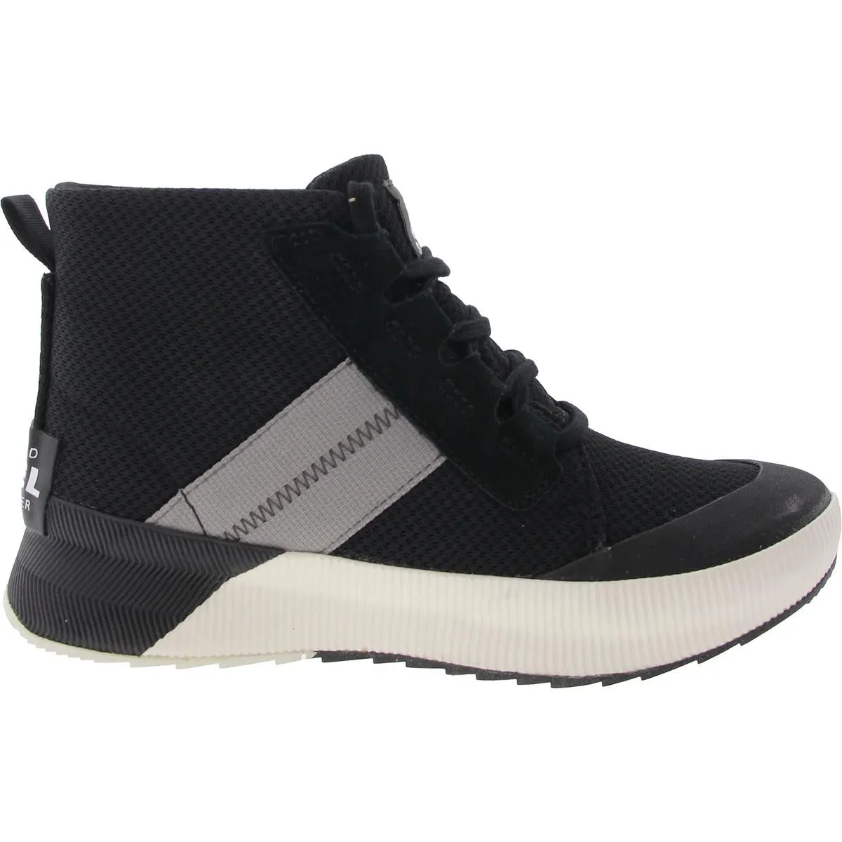 Womens Lace-Up High-Top Sneakers