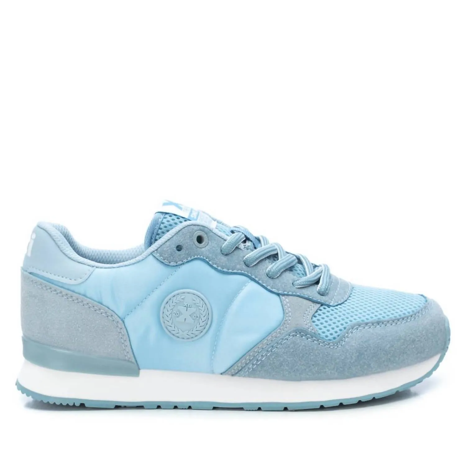 Women's Lace-Up Sneakers In Light/pastel Blue