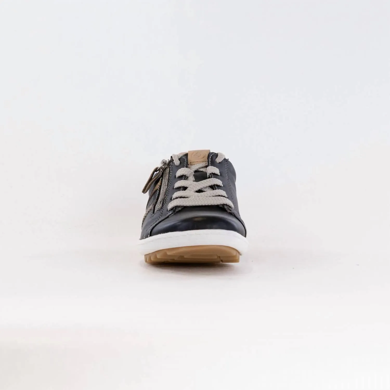 Women's Liv Sneaker In Black Leather Combi