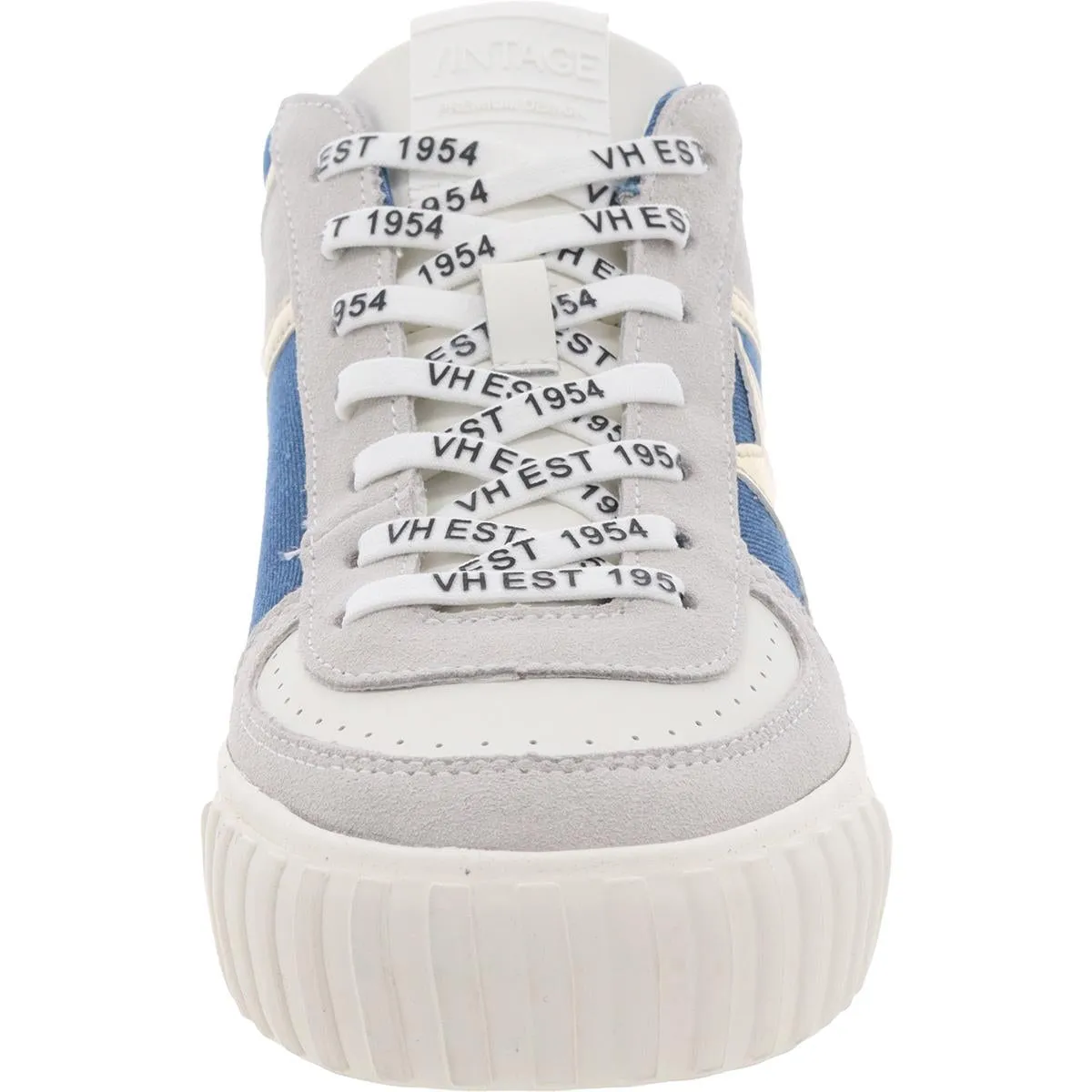 Womens Metallic Leather High-Top Sneakers