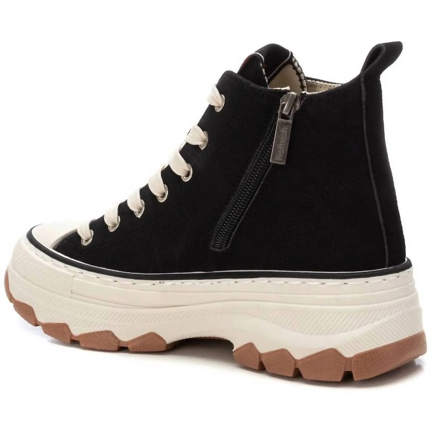 Women's Sneaker Booties In Black
